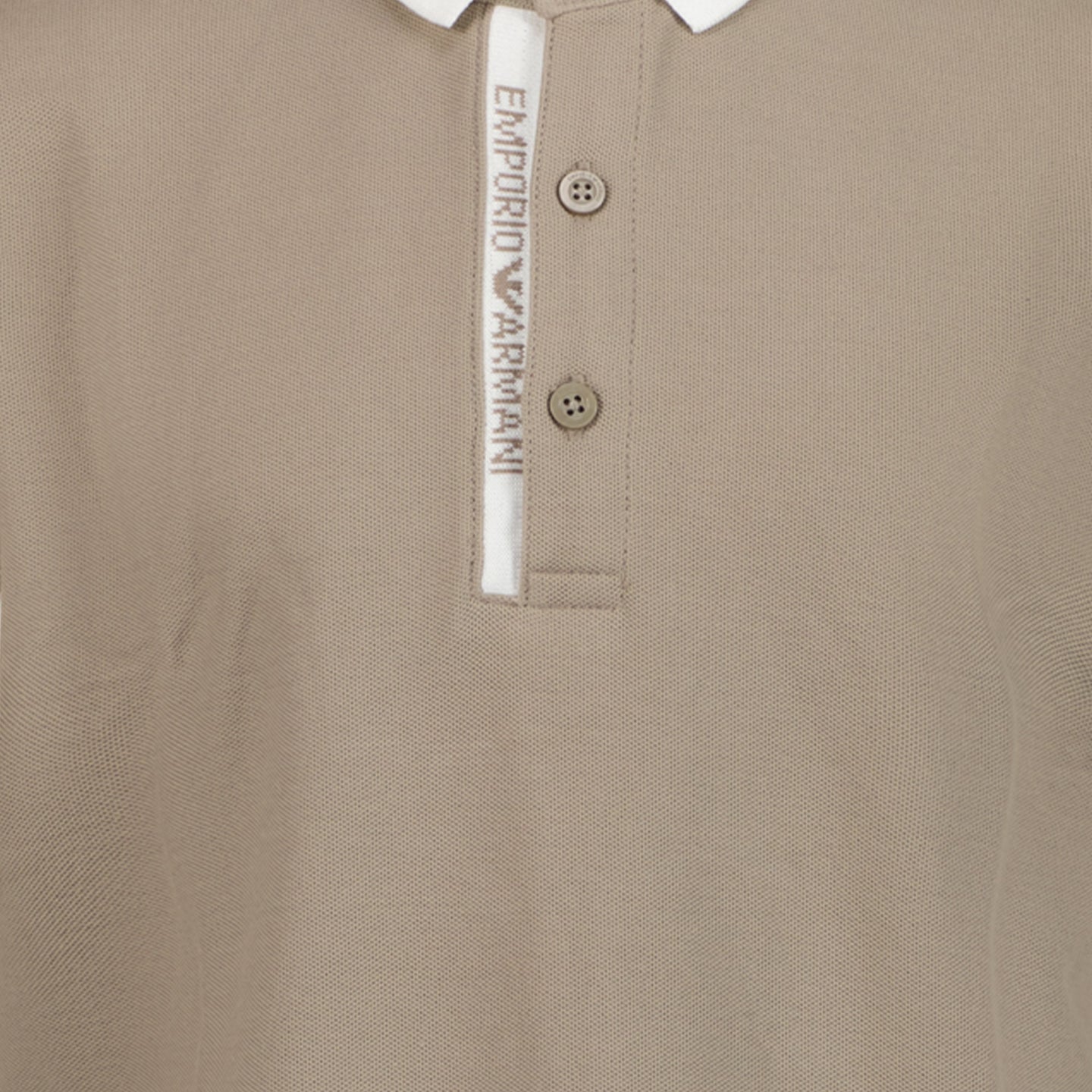 Armani Jongens Polo Beige