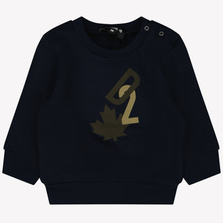 Dsquared2 Baby Jongens Trui Navy