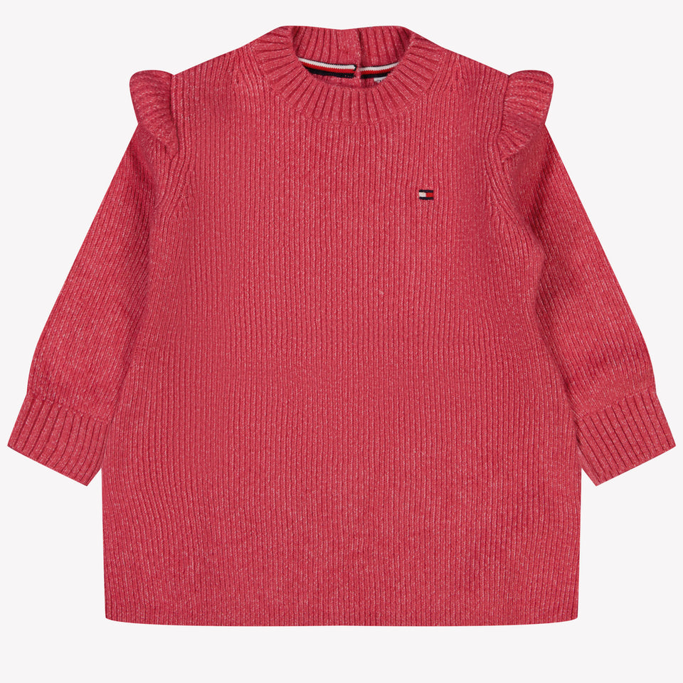 Tommy Hilfiger Baby Meisjes Jurk Fuchsia