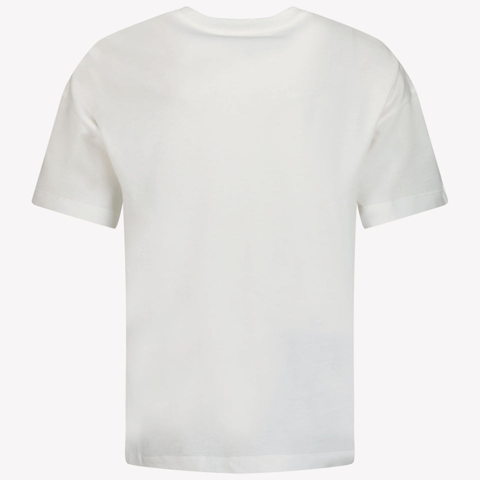 Fendi Unisex T-shirt Wit