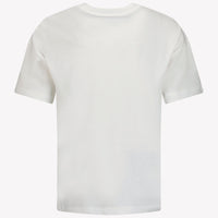 Fendi Kinder Unisex T-Shirt In Wit