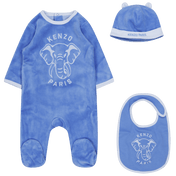 Kenzo Kids Bebek Unisex Boxpack Mavi