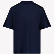 EA7 キッズ ボーイズ Tシャツ ネイビー