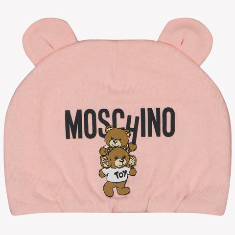 Moschino Baby Meisjes Muts Licht Roze
