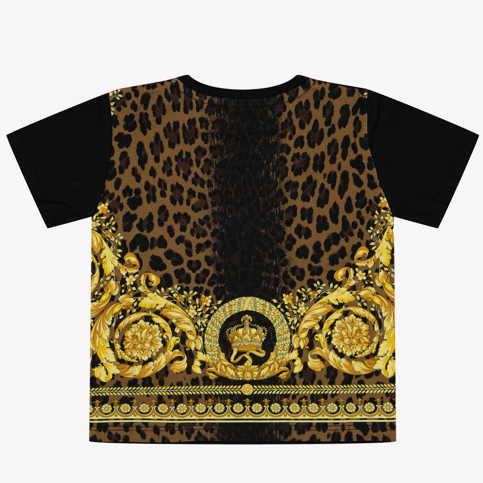 Versace Unisex T-shirt Zwart