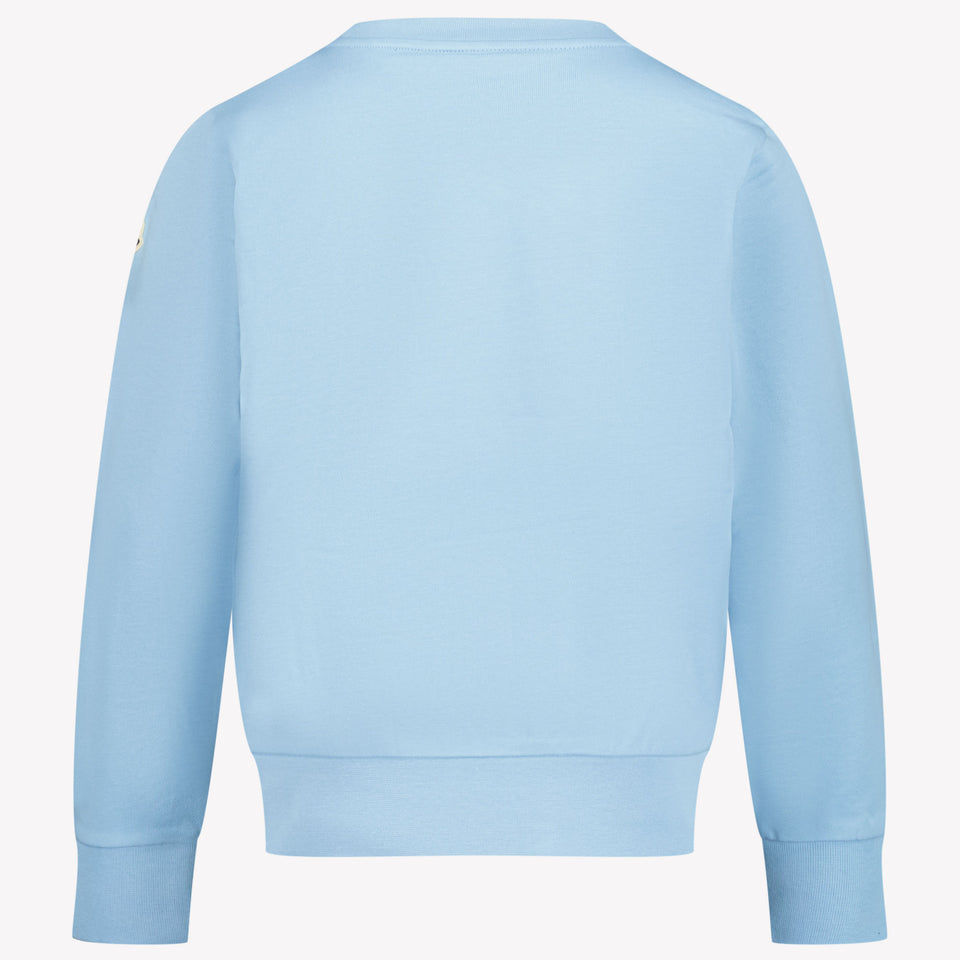 Moncler Kids Boys Sweater in Light Blue