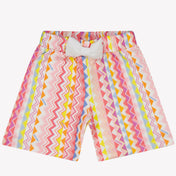 Missoni Baby Girls Shorts In Pink