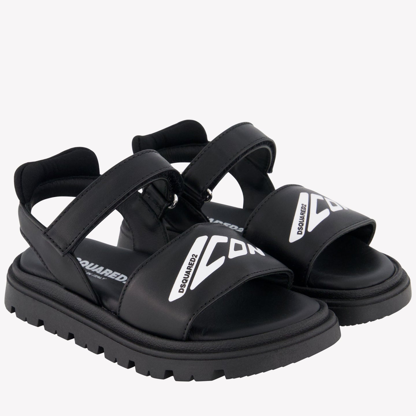 Dsquared2 Unisex Sandalen In Zwart