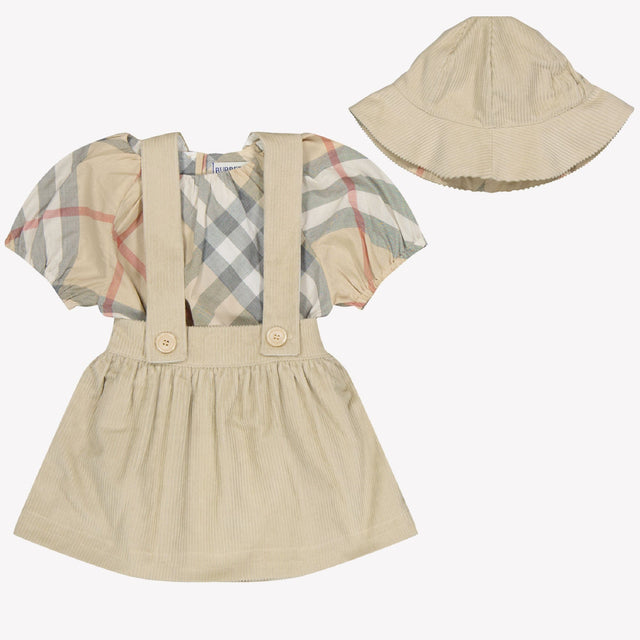 Burberry Sofia Baby Girls Set in Beige