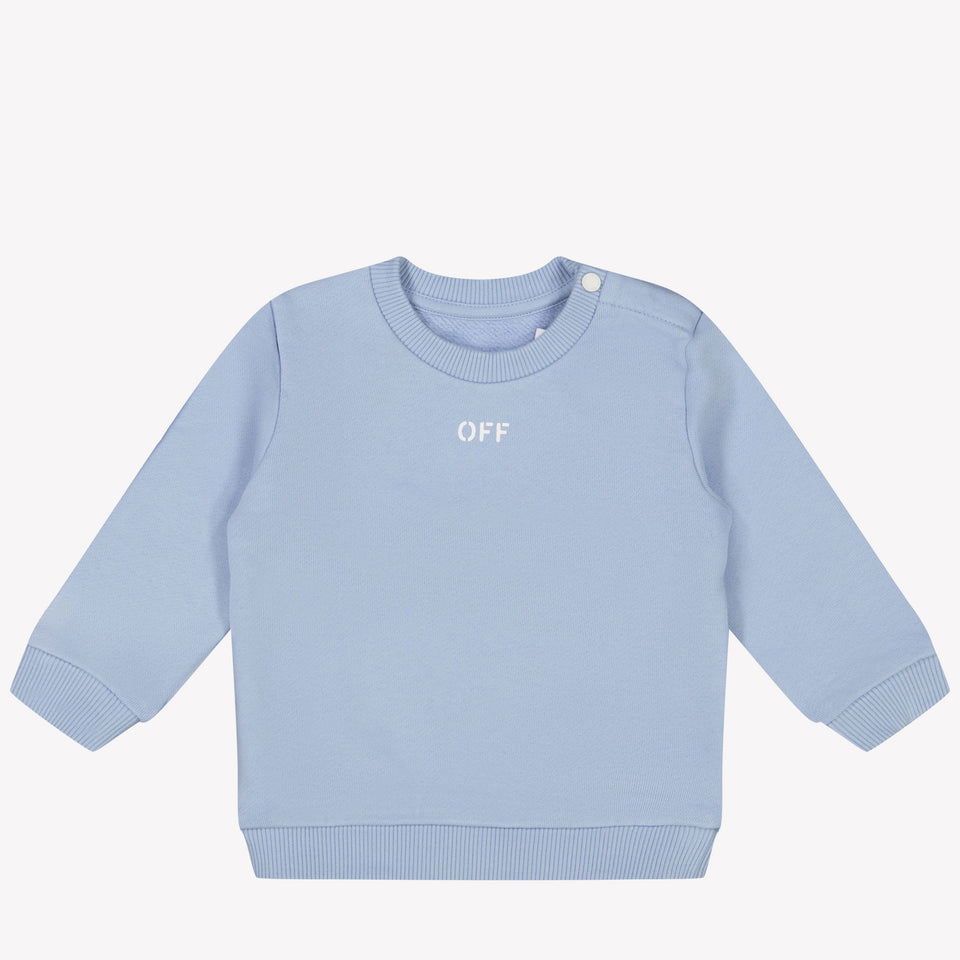 Off-White Baby boys sweater Light Blue