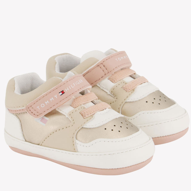 Tommy Hilfiger Baby Meisjes Sneakers Goud 17