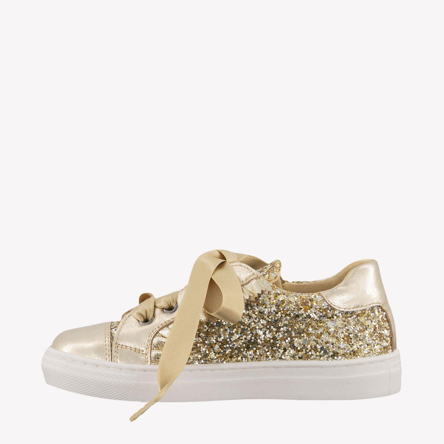 Andanes Girls Sneakers Gold