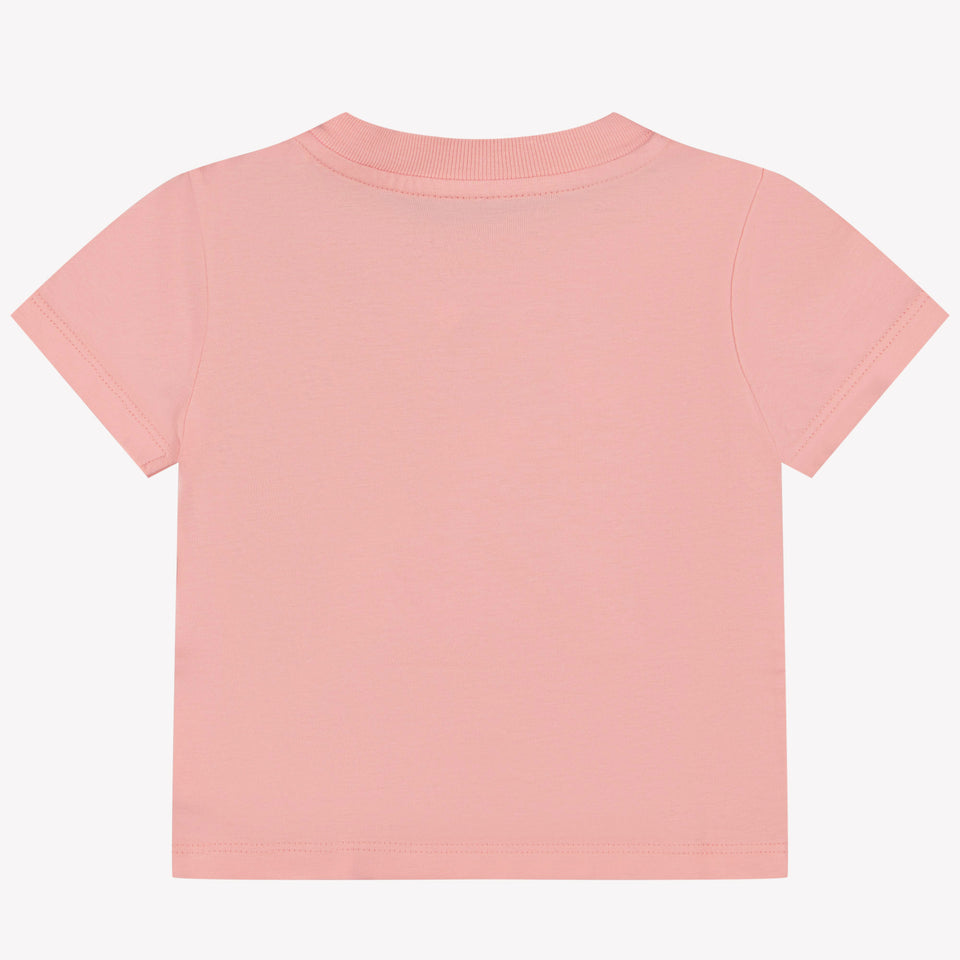 Off-White Baby Girls T-Shirt in Light Pink