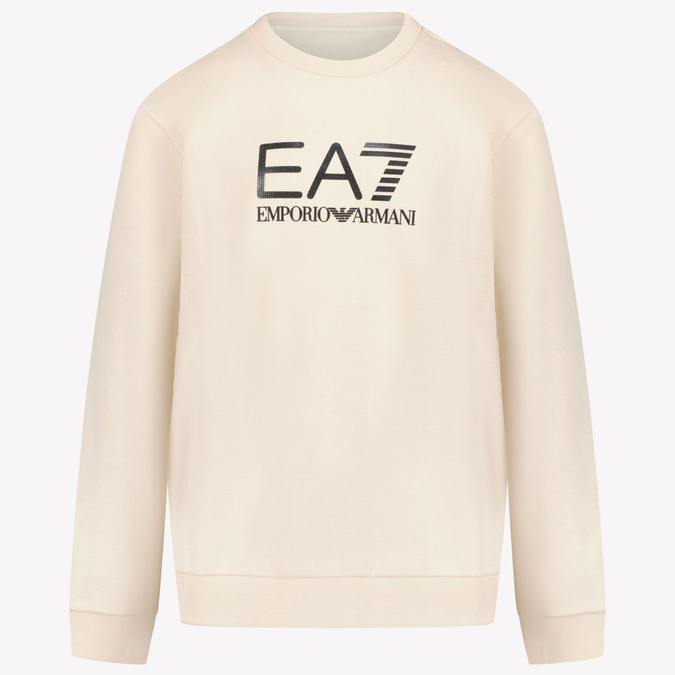 EA7 Boys sweater Ecru