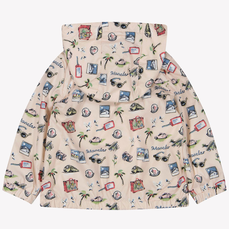 Moncler Hilda Baby Meisjes Zomerjas In Licht Roze