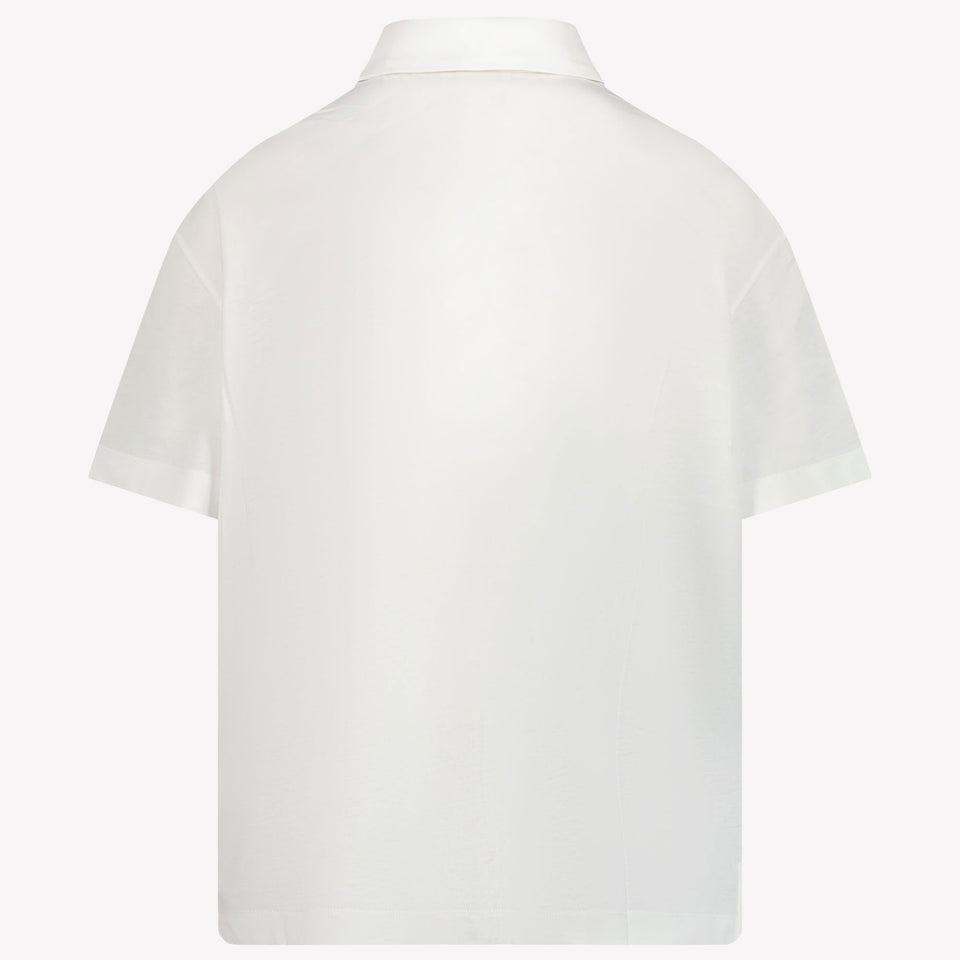 Fendi Kids Boys Polo in White