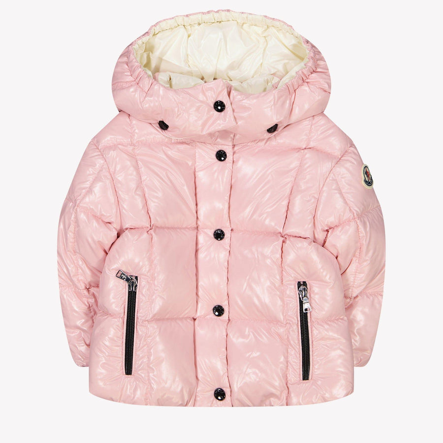 Moncler Parana Baby Girls Winter Jacket Light Pink