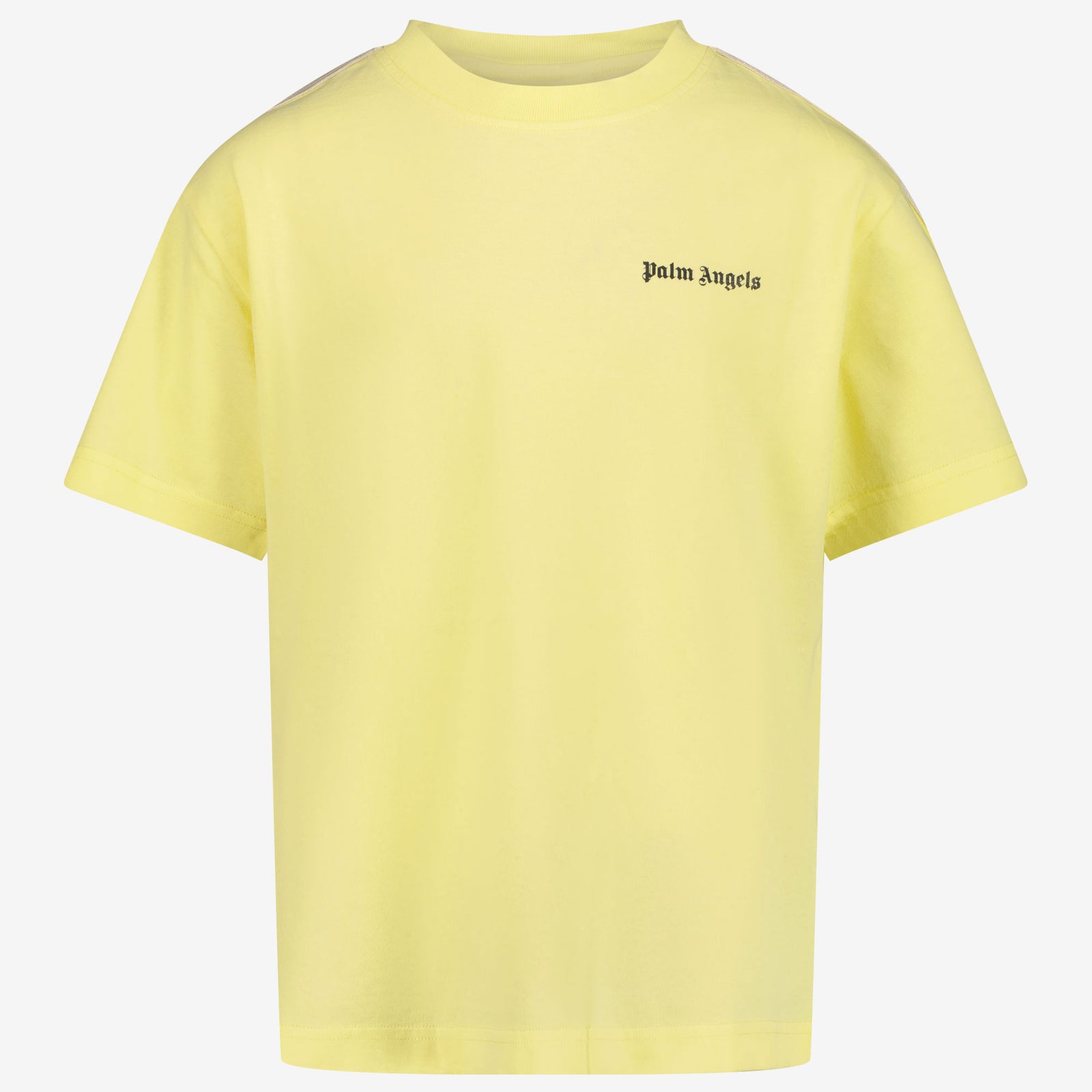 Palm Angels Kids Boys in T-Shirt Yellow