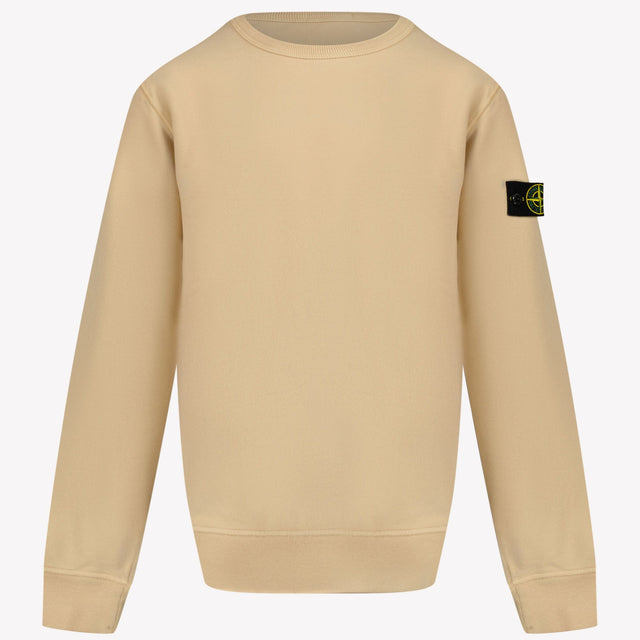 Stone Island Jongens Trui Zand 2Y