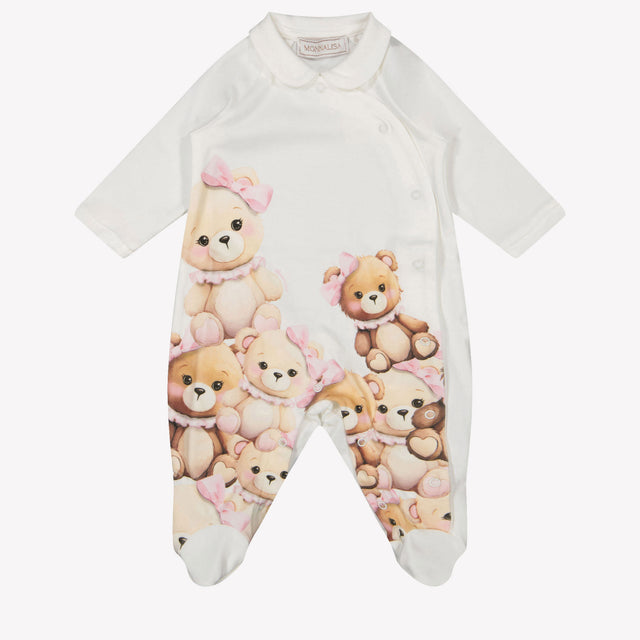 MonnaLisa Baby girls box suit OffWhite