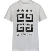 Givenchy Çocuk Boys T-Shirt Beyaz