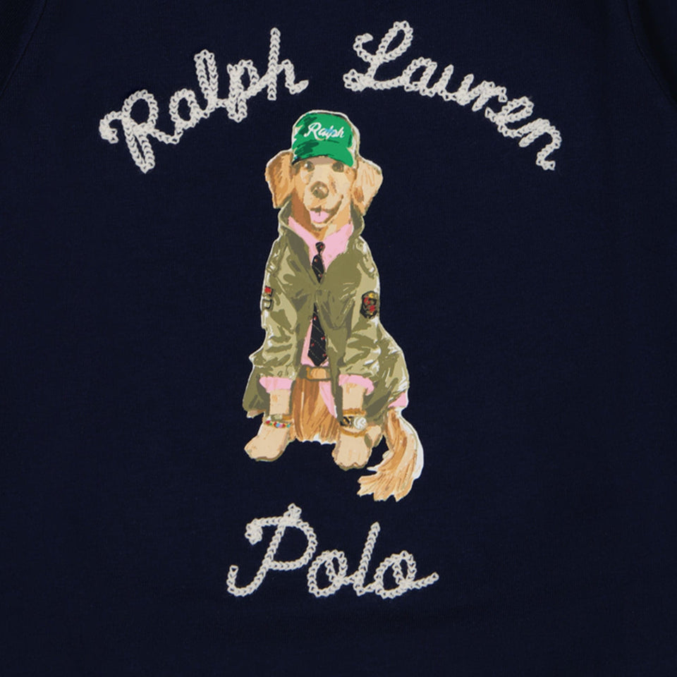 Ralph Lauren Baby Jongens T-shirt Navy