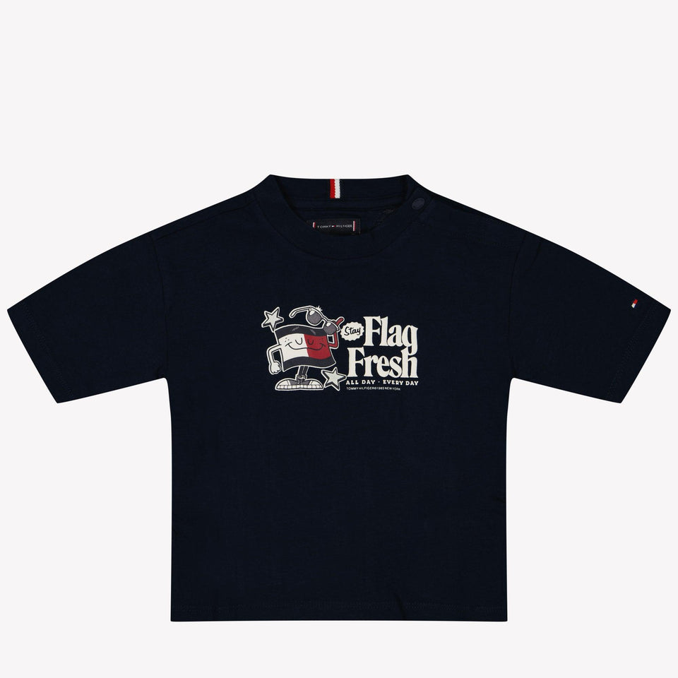 Tommy Hilfiger Baby Boys T-Shirt Navy