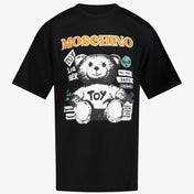 Moschino Unisex t-shirt siyah