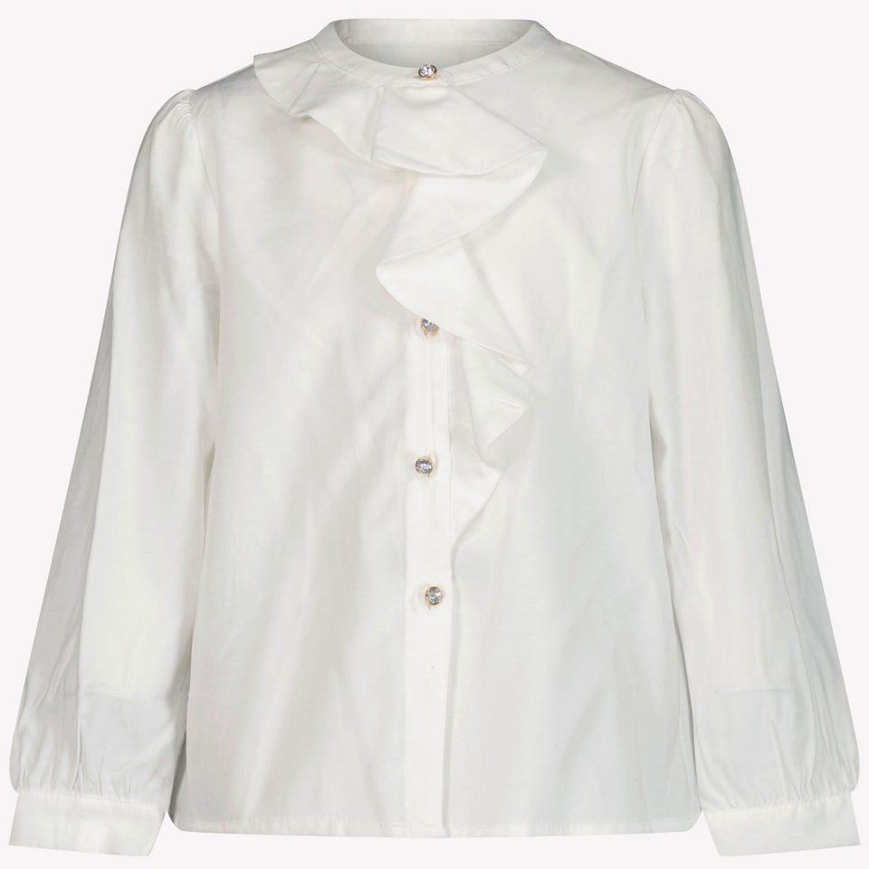 Abel & Lula Kids Girls Blouse White