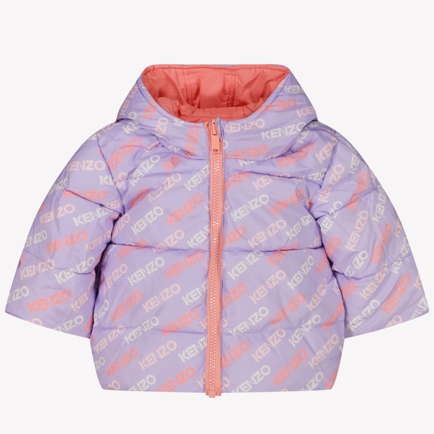 Kenzo Kids Baby girls winter coat Lilac