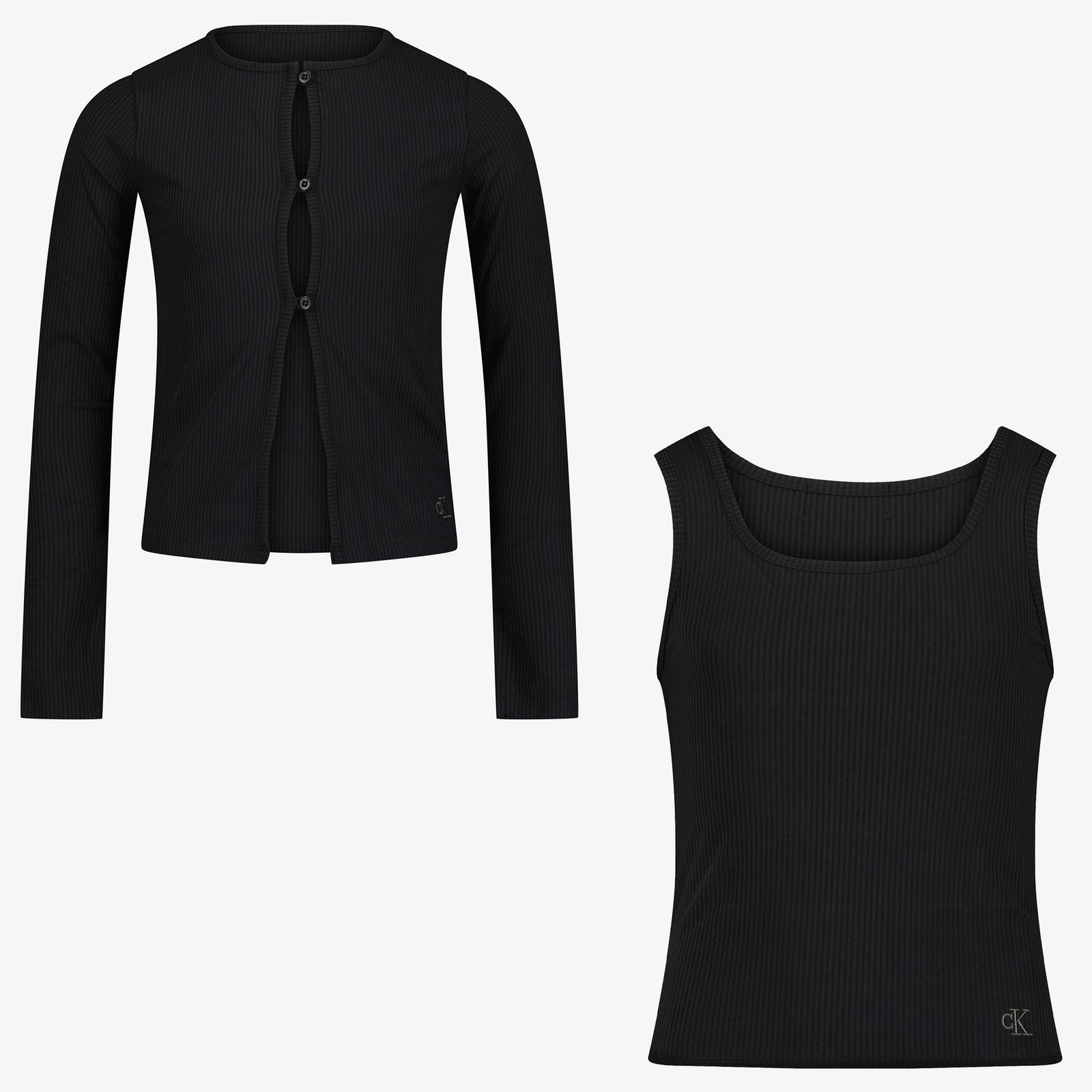 Calvin Klein Girls Cardigan Black