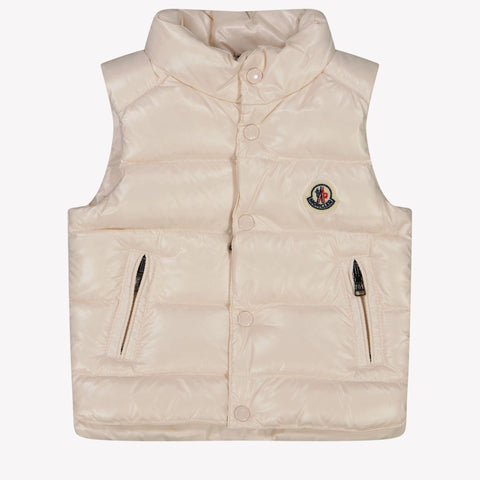 Moncler Bernard Baby Girls Body Warmer Light Pink