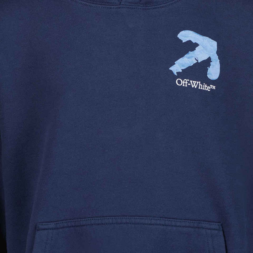 Off-White Boys sweater Navy