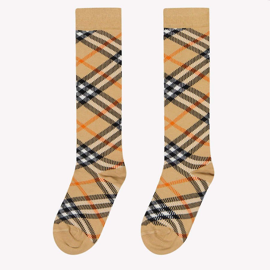 Burberry Unisex Kids Sock in Beige