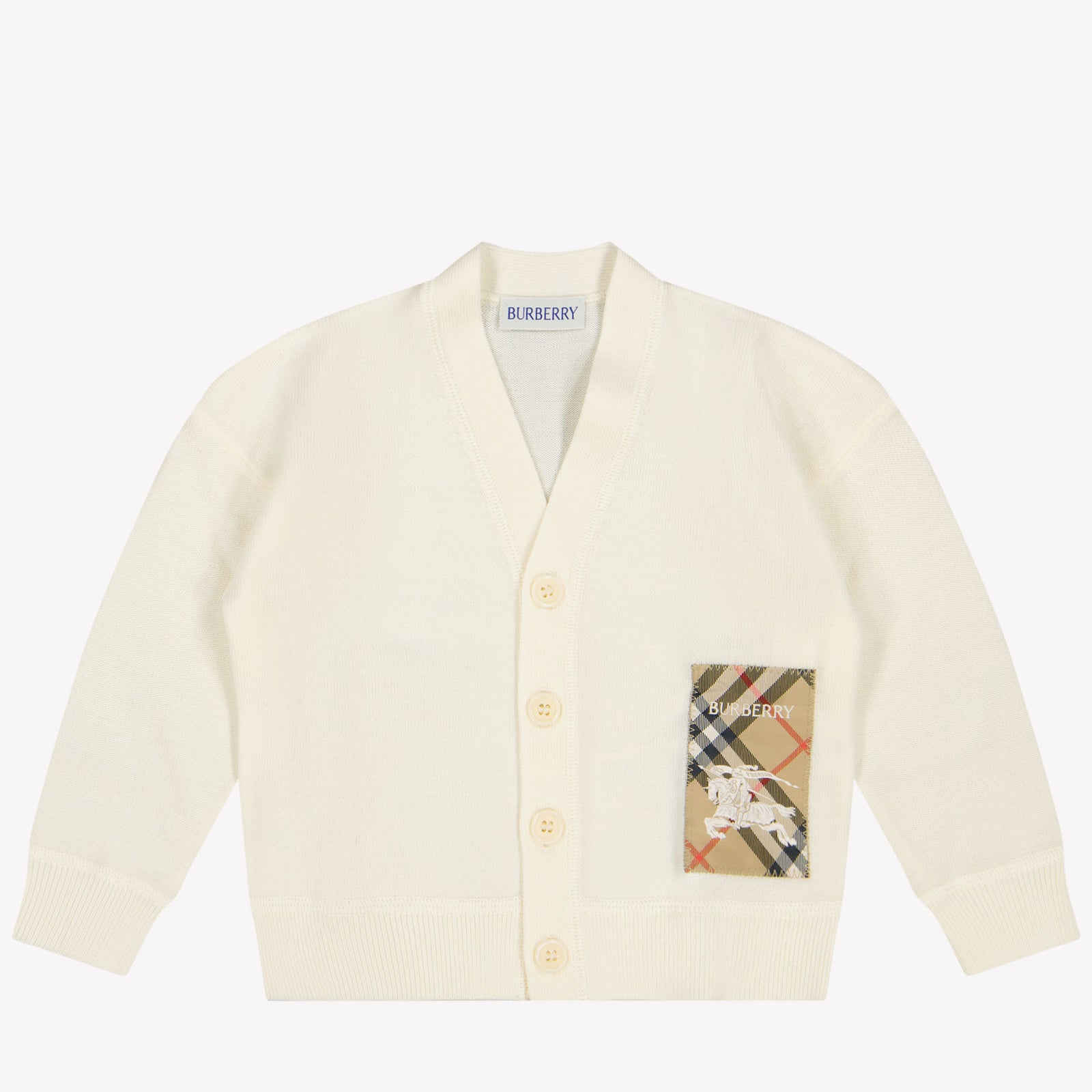 Burberry ROMIE Baby Jongens Vest In Off White