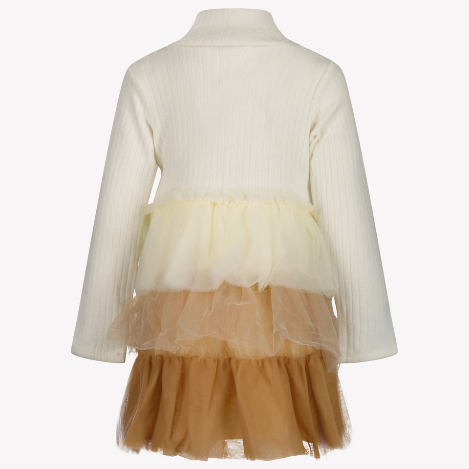 Liu Jo Meisjes Jurk Off White