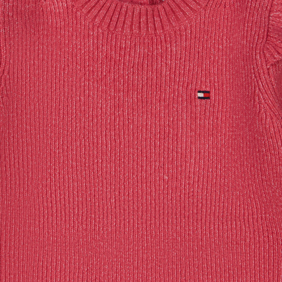 Tommy Hilfiger Baby Meisjes Jurk Fuchsia