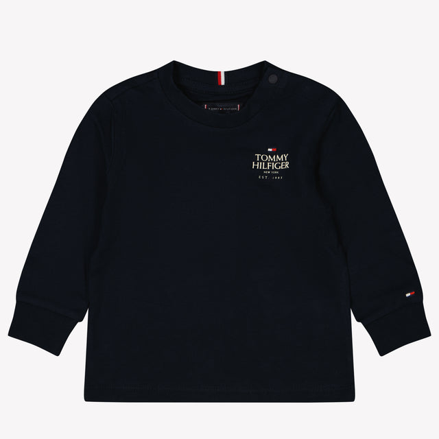 Tommy Hilfiger Baby Jongens T-shirt Navy