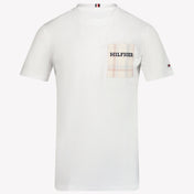 Tommy Hilfiger Boys T-Shirt Beyaz
