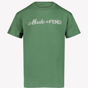 Fendi Kindersex T-Shirt Yeşil