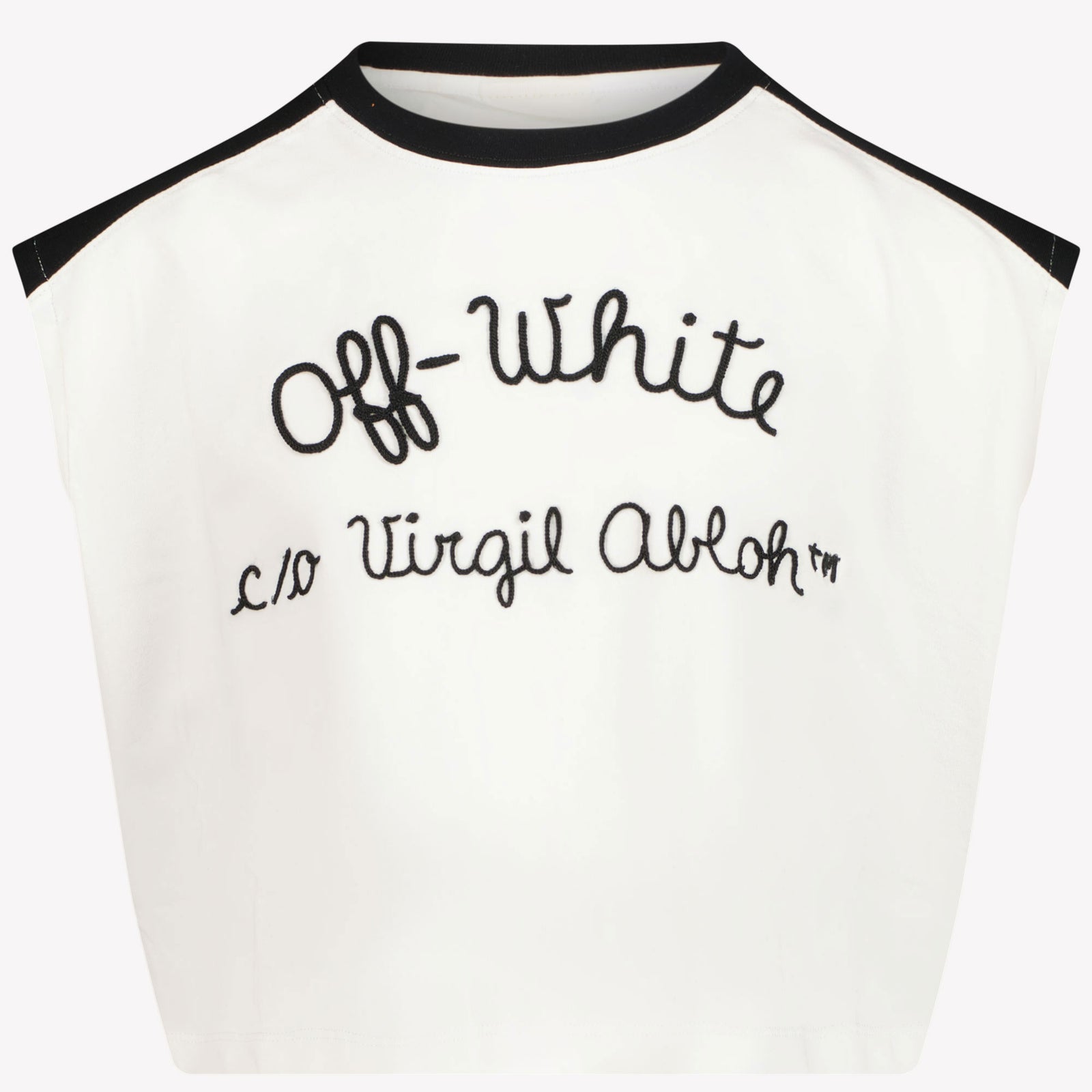 Off-White Kids Girls in T-Shirt White