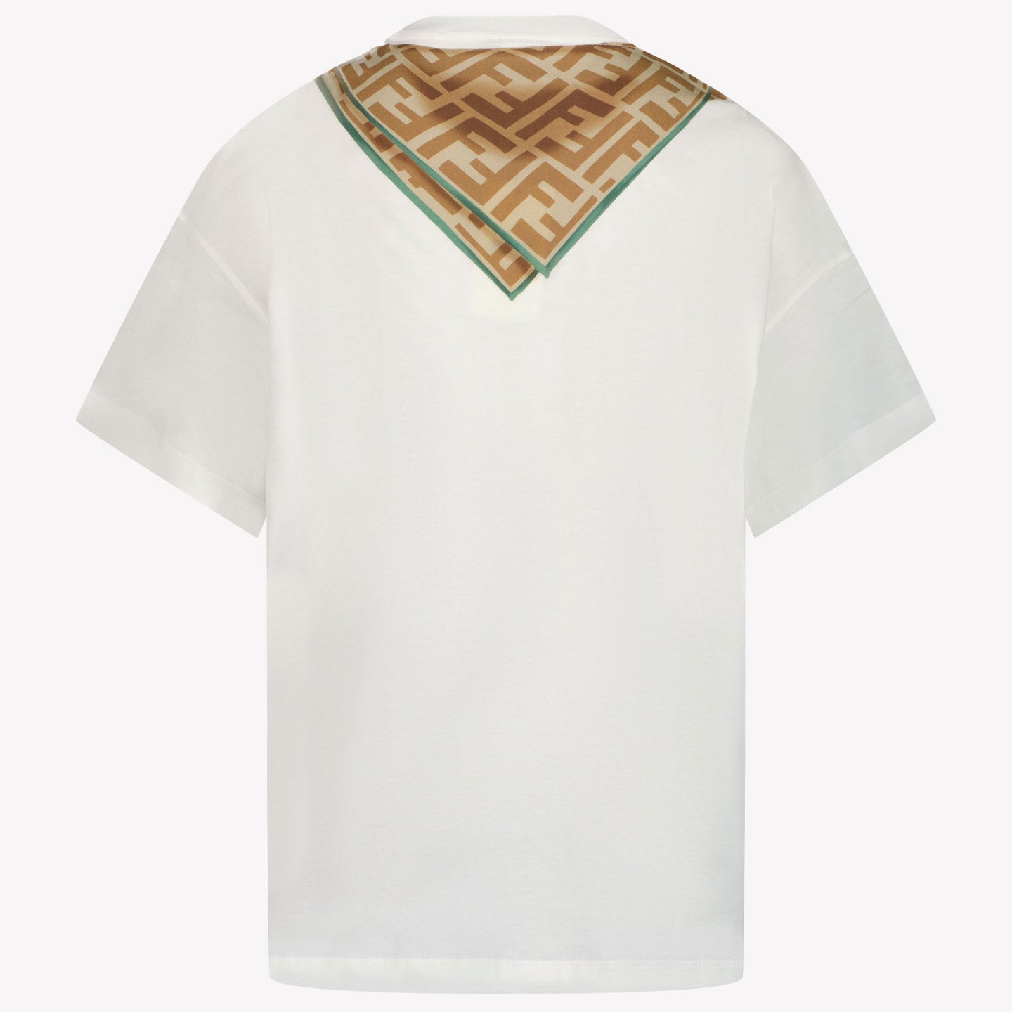 Fendi Kids Unisex T-shirt in White