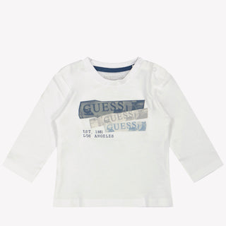 Guess Baby Jongens T-Shirt Wit