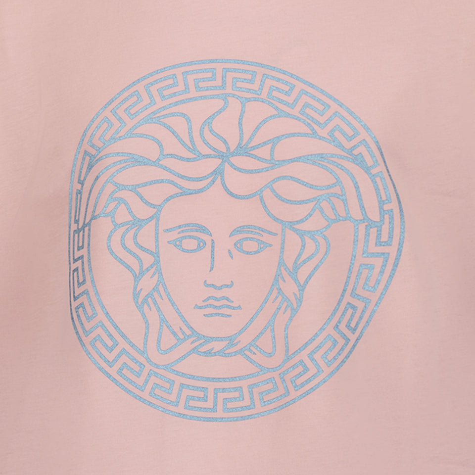 Versace Girls T-shirt Light Pink