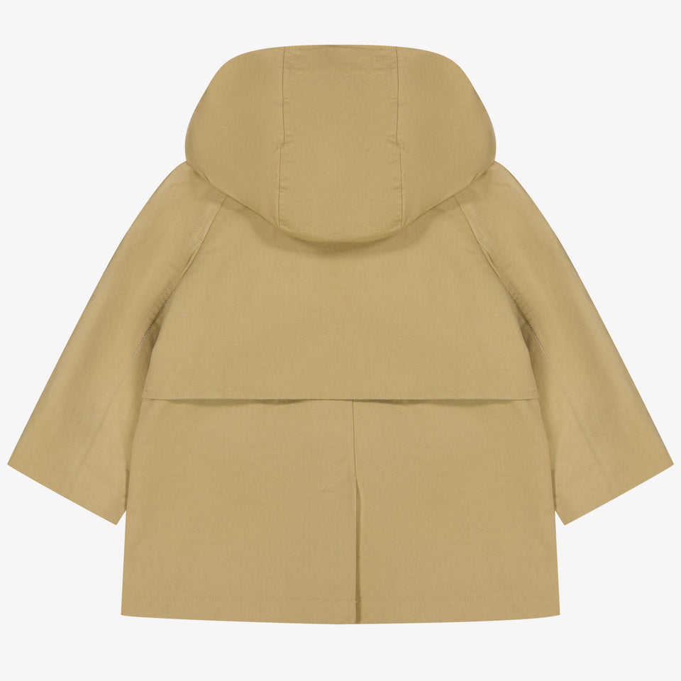 Burberry Hadley Baby Unisex summer jacket in Sand