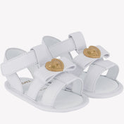 Versace bebek kız ayakkabısı beyaz