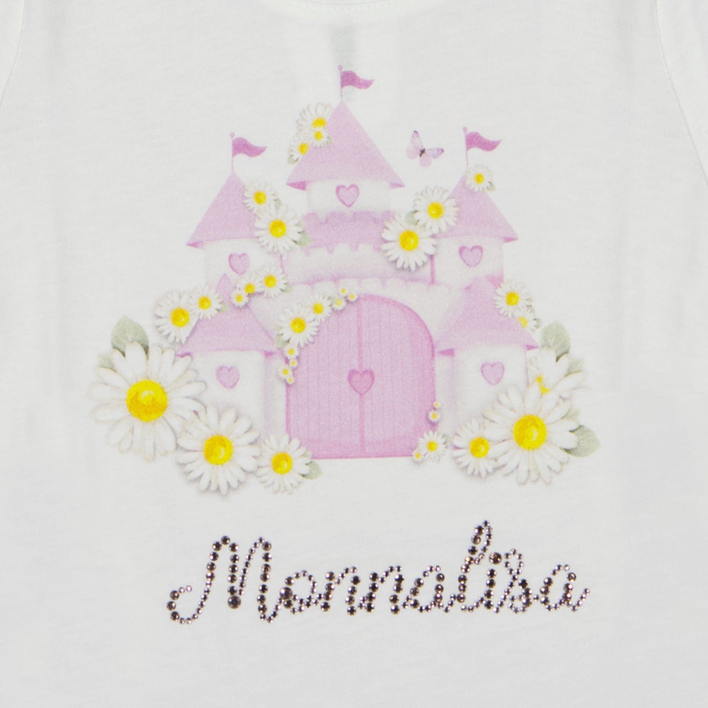 MonnaLisa Baby T-Shirt Wit 3 mnd