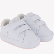 Ralph Lauren Baby Girls Sneakers Light Pink