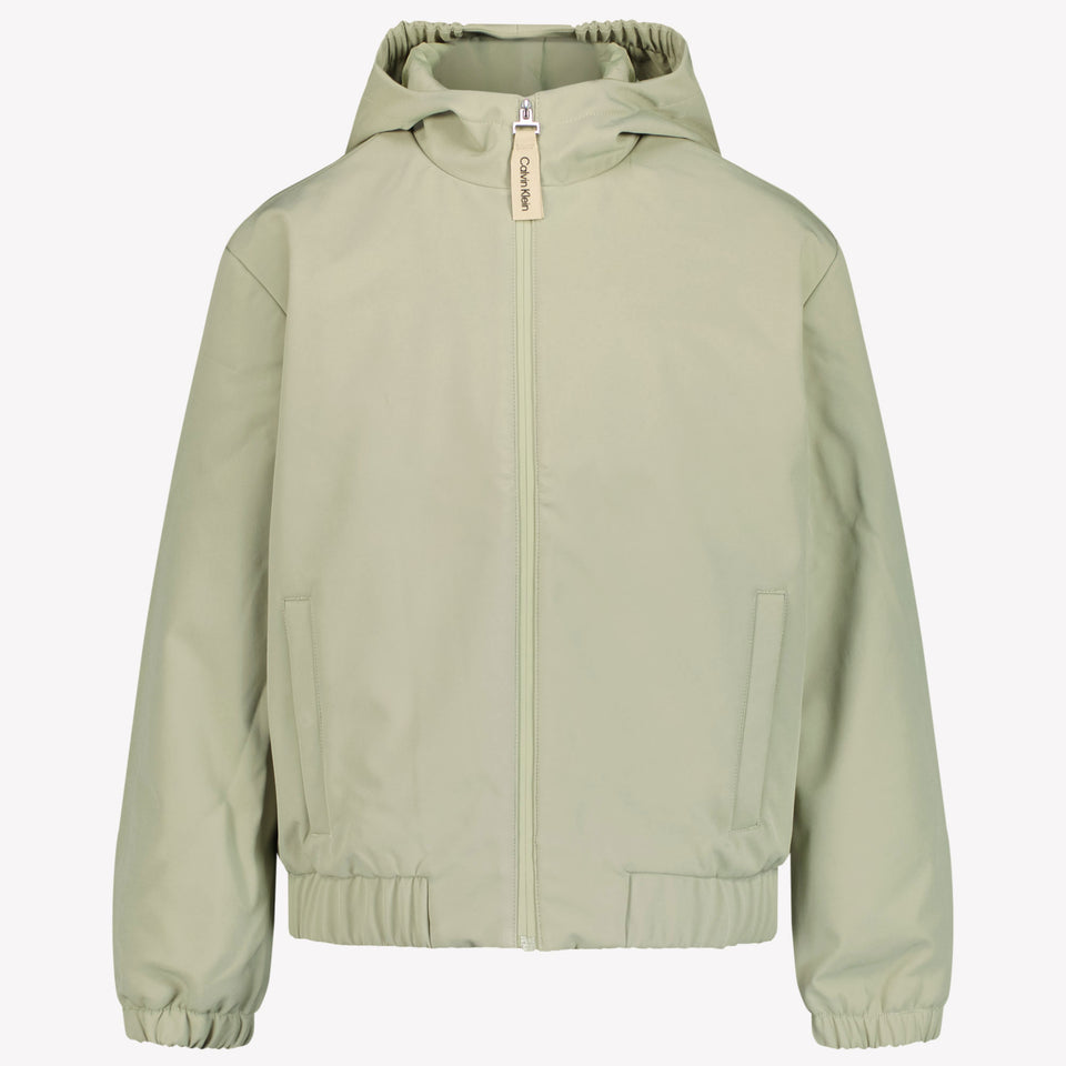 Calvin Klein Children's Boys Summer Jacket Olive Green