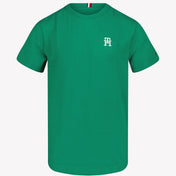 Tommy Hilfiger Çocuklar T-Shirt Yeşil
